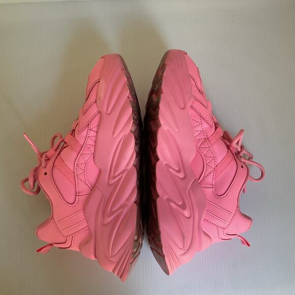 Steve Madden Girl Wave Pink Chunky Platform Sneakers Size 6 Y2K  Festival - Picture 8 of 10